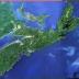 Satellitenaufnahme Nova Scotia