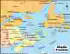 �bersicht Nova Scotia mit Neufundland